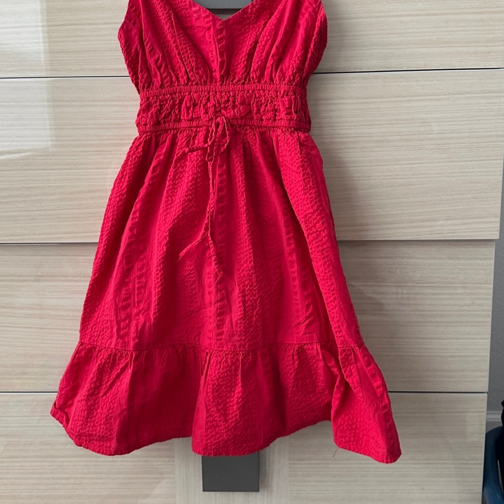 Girls red summer dress Arizona Jean co size S - Picture 6 of 6